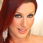 Sophisticated shemale red head from brazil shows off her beautiful body